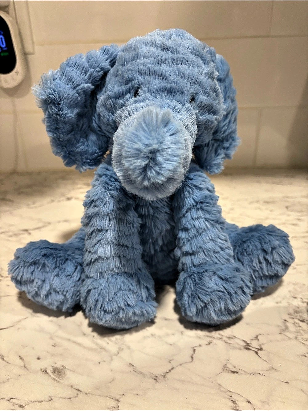 Jellycat Smudge Elephant Blue Plush